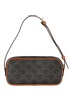 Triomphe Mini Camera Bag, &pound;695, Handbags, Brown, Canvas, Back view